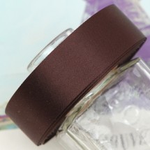 밤색/샤틴리본(원단리본)