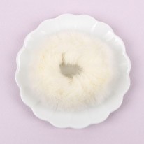 [할인]흰색/퍼슈슈머리끈