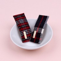 B607 25mm체크사각똑딱핀(d.i.y 세트)