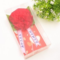 [할인]빨강/어버이날 카네이션 브로치(완제품)