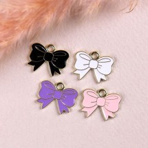 컬러리본펜던트(금속장식)